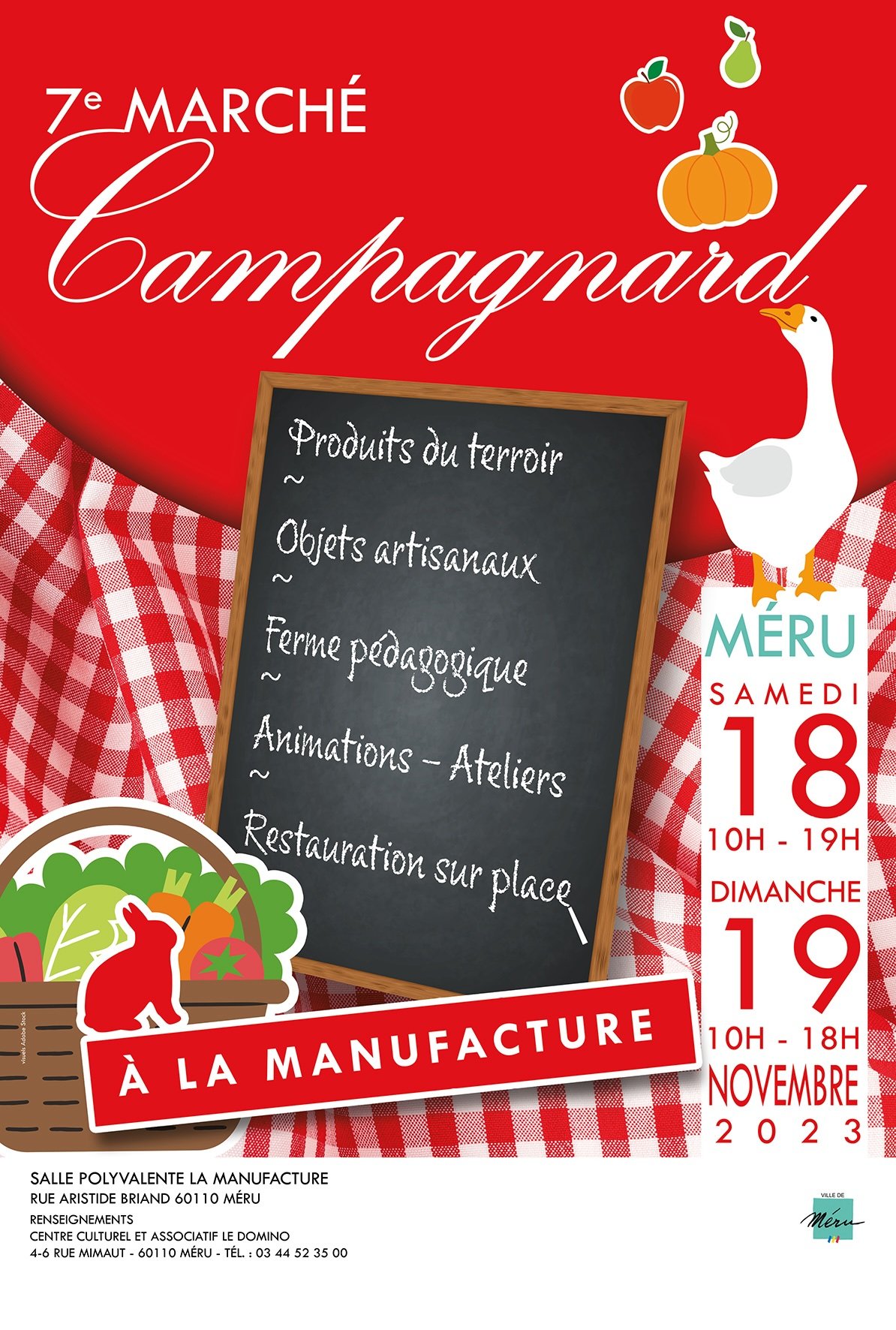 Marché campagnard Méru